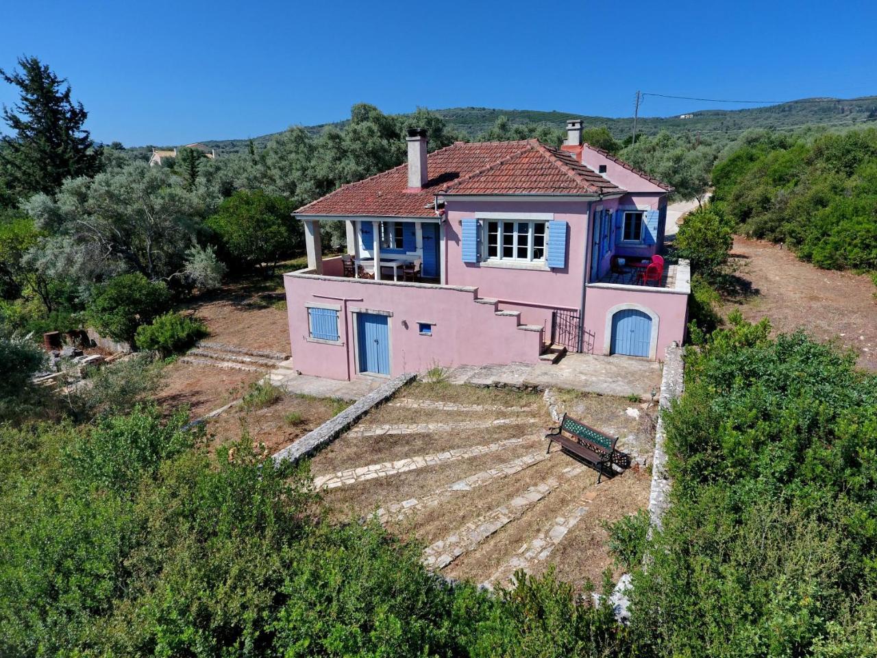 Vila Domus Nostos Apolpaina Exteriér fotografie