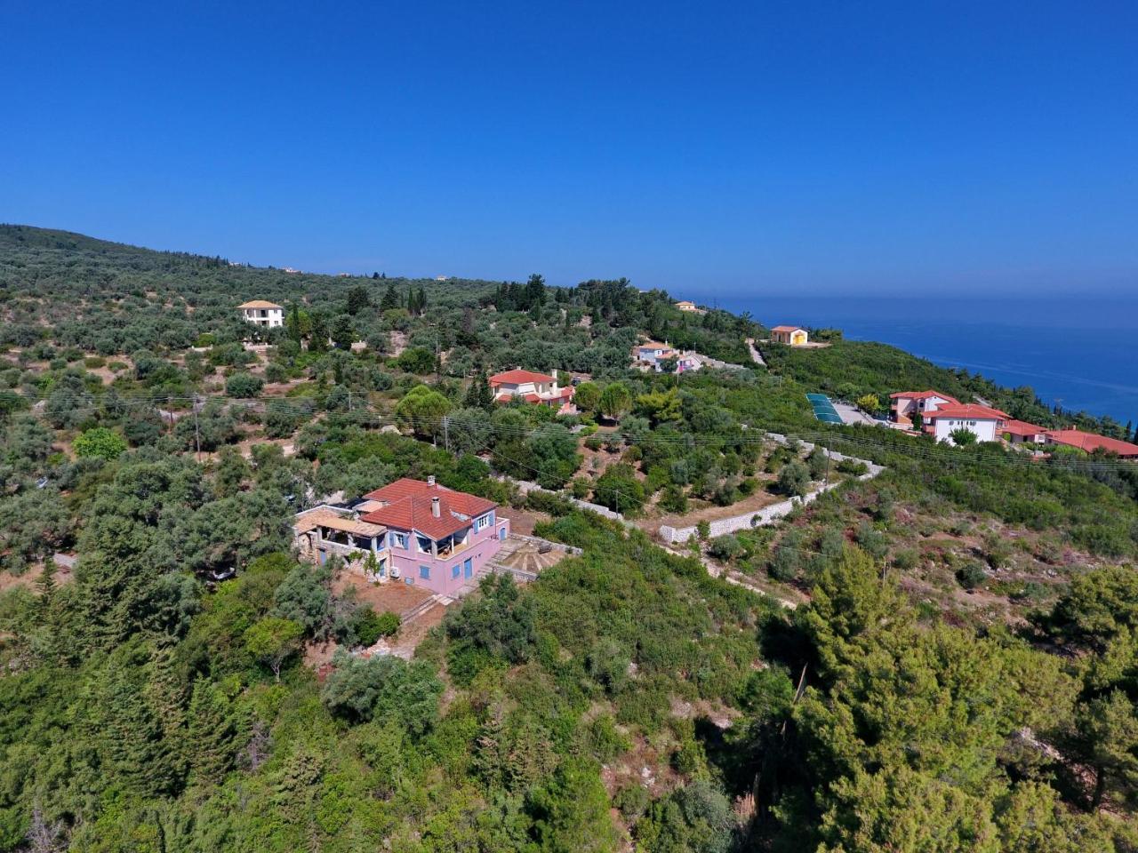 Vila Domus Nostos Apolpaina Exteriér fotografie